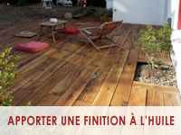 Apporter une finition à l'huile