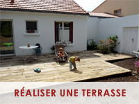 Réaliser une terrasse en traverses de chemin de fer